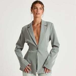 Women's Gray Blazer
